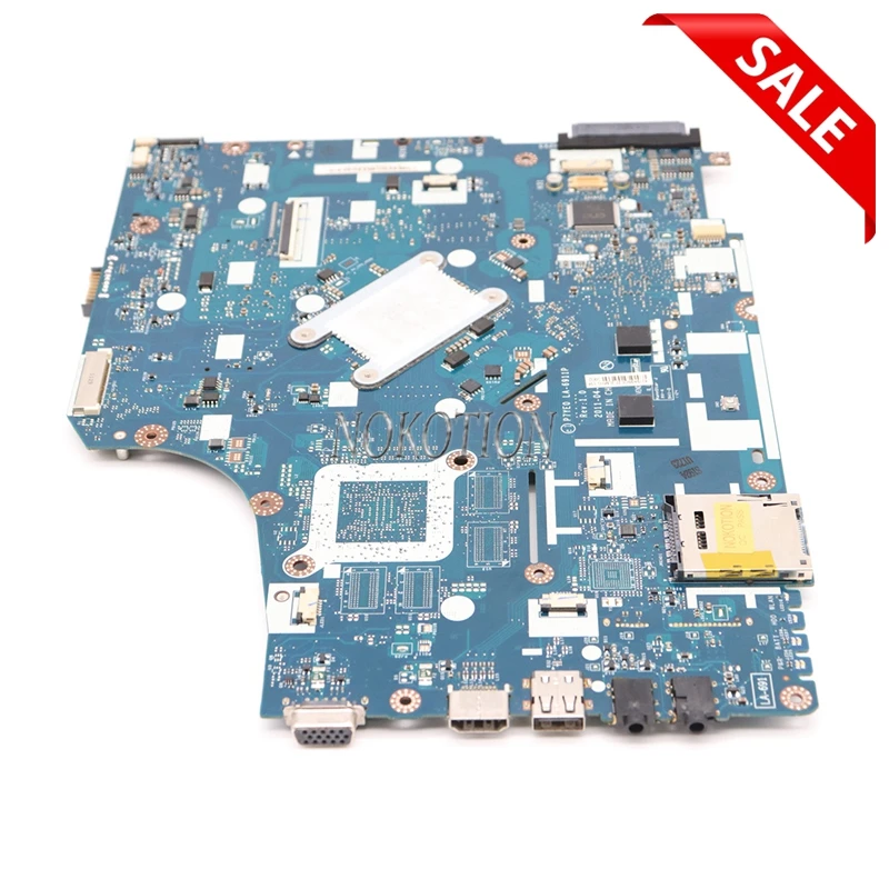 NOKOTION P7YE0 LA-6911P ноутбук материнская плата для Acer aspire 7750 7750Z HM65 DDR3 MBRN802001 MB. RN802.001 основная плата работает