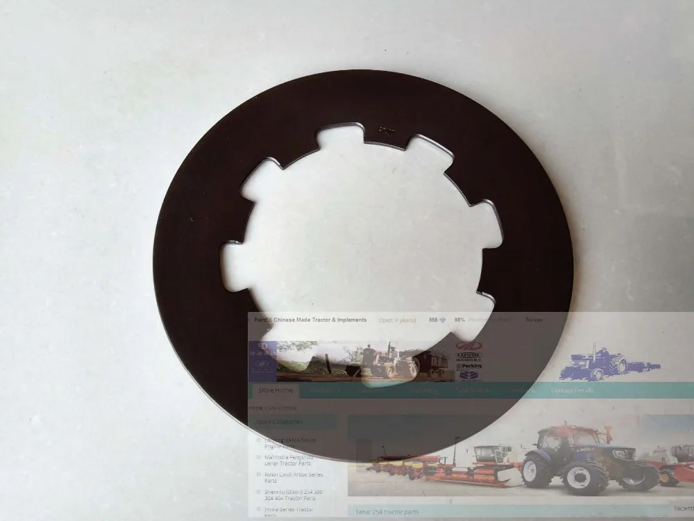 

FOTON 404 454 , the disc spring, part number: FT400.21B.103