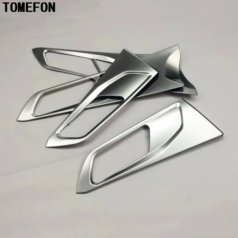 TOMEFON 4 шт. для PEUGEOT 308 2014 2015 2016 седан Стайлинг салона ABS хромированная Ручка двери