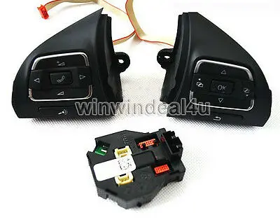 

OEM STEERING WHEEL MULTIFUNCTION BUTTON MODULE FOR VW TIGUAN PASSAT B7L