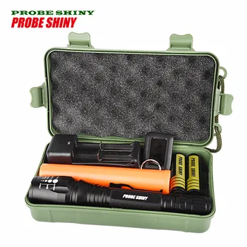 

Super Bright XM-L T6 LED Adjustable Focus Rechargeable Flashlight Torch US plug Free Shipping #NO30