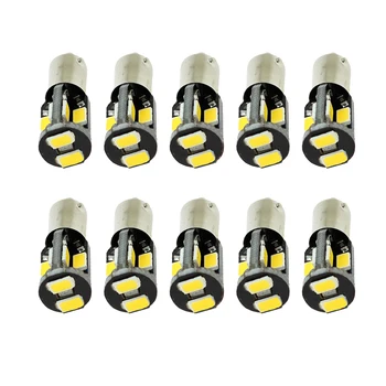 

CQD-Light 10X White/Warm White BA9S T4W LED Tower Retrofit Bulb Door Light 10 SMD 5730 12V DC