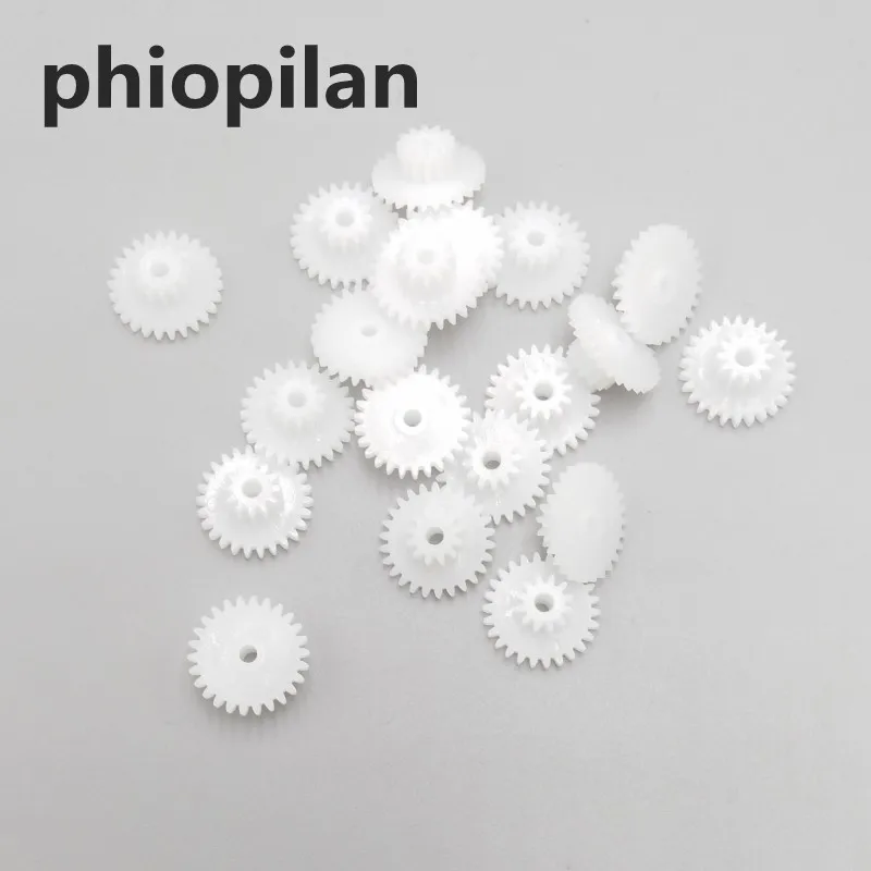 PHIOPILAN 0 5 Модуль 26T 12T 2612 2B пластиковая Двойная зубчатая диафрагма 2 05 мм
