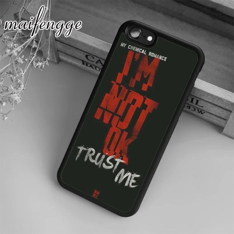 Maifengge Gerard Way My Chemical Romance Чехол для iPhone 5 6 7 8 plus 11 12 Pro X XR XS Max Samsung Galaxy S7edge S8 S9 | Мобильные