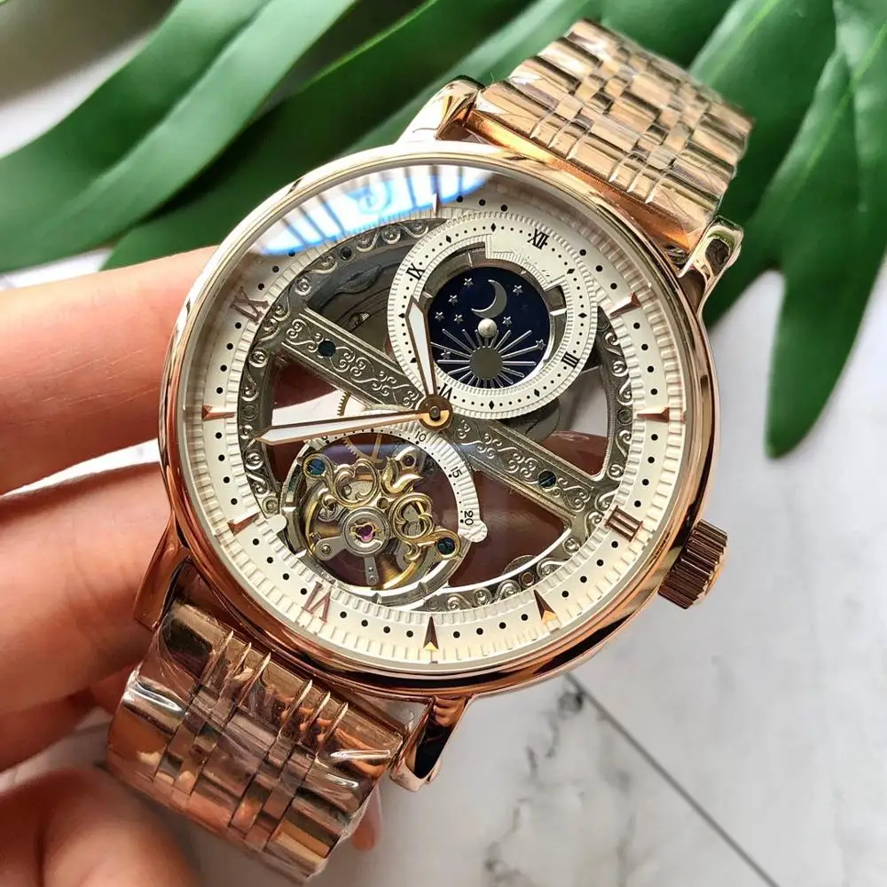 

Mens Watches Top Brand Runway Luxury European Design Automatic Mechanical Watch A06296