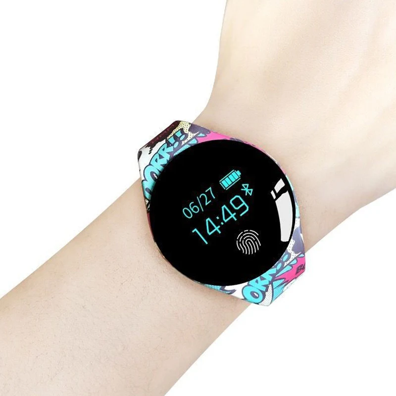 

Color Touch Screen Smartwatch Monitor Smart Watch Sport Fitness Men Women Wearable Devices For IOS Android