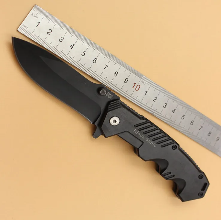 

5pcs/lot Pocket Knife Folding Hunting Camping Tactical Rescue Surrival Key Ring keychain Mini Peeler Outdoor Survival EDC Tool