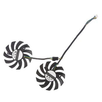 

1 Set/2 Pcs High Quality 75MM 4 Pin PLD08010S12HH DC12V 0.35A Cooler Fan For MSI GTX Graphics Video Card Cooling Fan