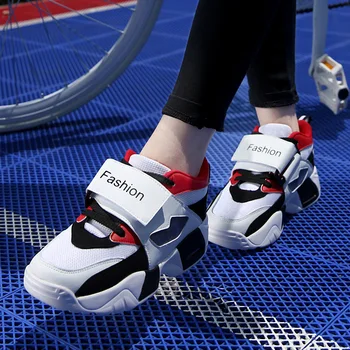 

2019 Spring and Autumn fashion breathable mesh mixed casual men's air cushion shoes trend low to help adult students shoes