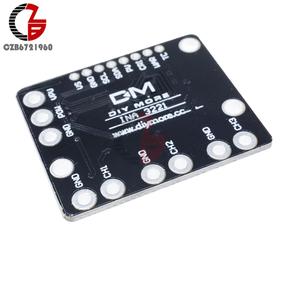 1 компл. Iec SMBUS INA3221 трехканальный шунт ток Питание Напряжение монитор датчик плата Модуль Замена INA219 контакты DIY Kit