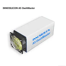 Абсолютно Innosilicon A5 Dashmaster, X11 DASH Miner, 30.2Gh/S AISI чип 750 Вт с PSU