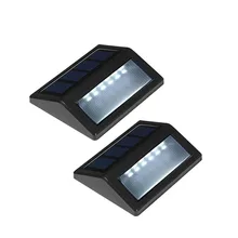 MUQGEW водонепроницаемый Солнечный свет датчик настенный светильник наружная Водонепроницаемая садовая лампа LA Poly-silicon