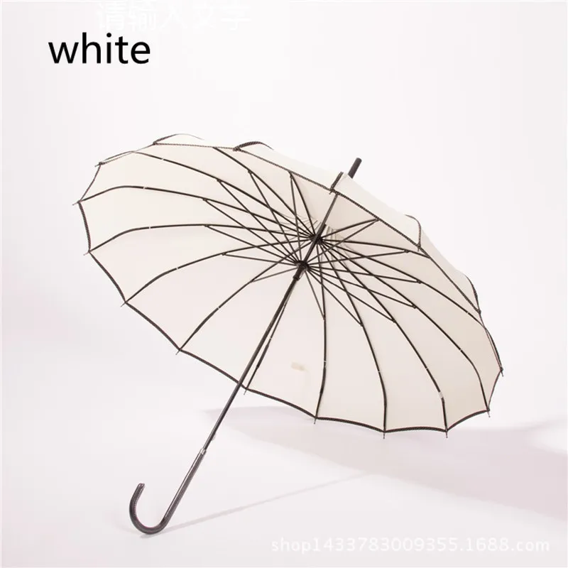 six style choose Creative Design Black And White Striped Golf Umbrella Long-handled Straight Pagoda | Дом и сад