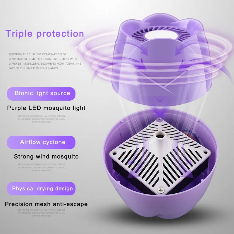 

LED Bionic Light Mosquito Killer Radiation-free Repellent USB Inhalation Mosquito Killer QJS Shop