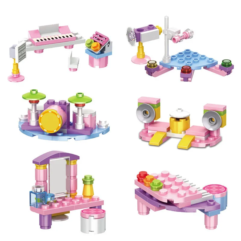 

Legoing STADT Street View Architecture Creators House Animals Emma/Mia Lifestyle Theme Building Block Girl Princess Toy Legoings