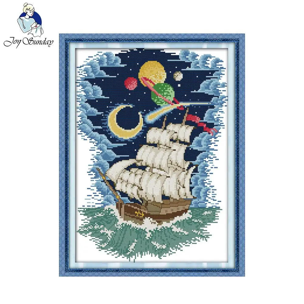 Navigation Patterns Aida Canvas Cross Stitch Hand Made Embroidery Painting Enough for House Ornament | Дом и сад