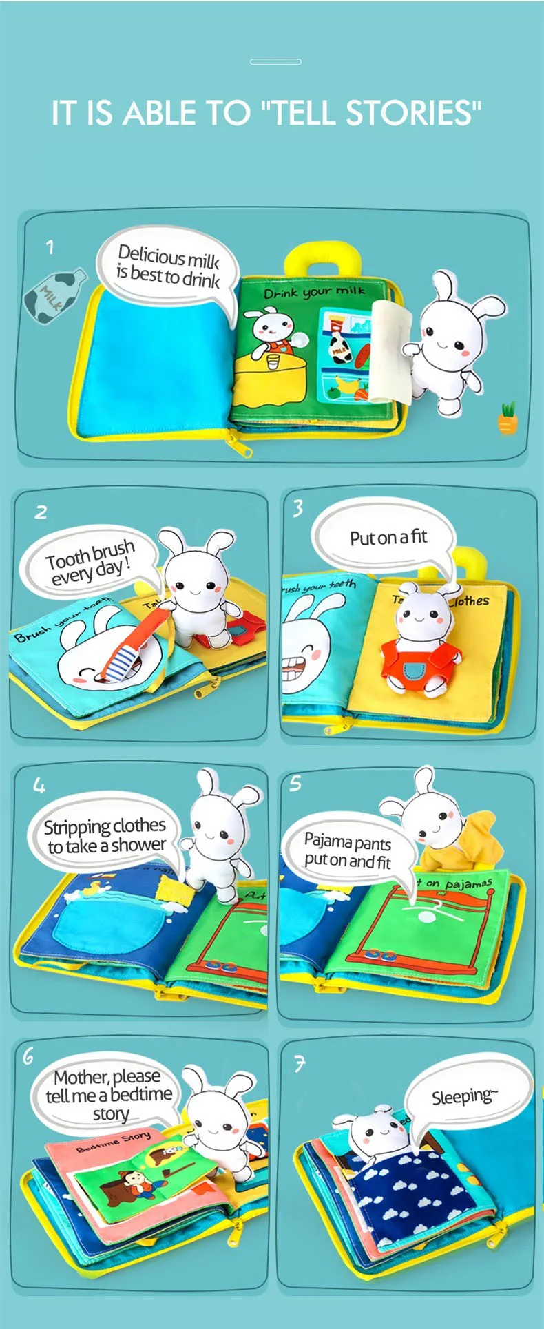 Livros do Bebê Brinquedos para Crianças Presentes de Brinquedo Beiens Pano Macio Animais & Veículo Montessori Inteligência Desenvolvimento Brinquedos Educativos 3d 10 animais & veículo montessori brinquedos para crianças