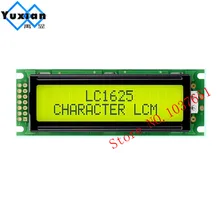 Yuxian 2 шт. ЖК-дисплей модуль 1602 16*2 зеленый 14pin персонажа 85x30 мм HD44780 WH1602-D LMB162NBY LC1625SMLYH6-D