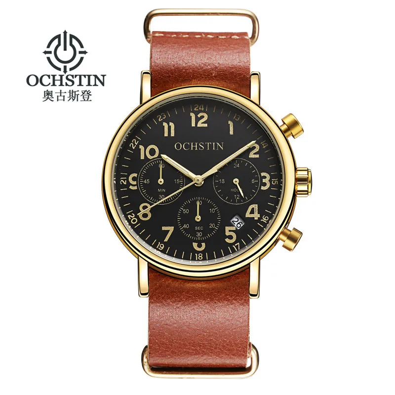 OCHSTIN Fashion Chronograph Sport Mens Watches Top Brand Luxury Quartz Watch font b Reloj b font