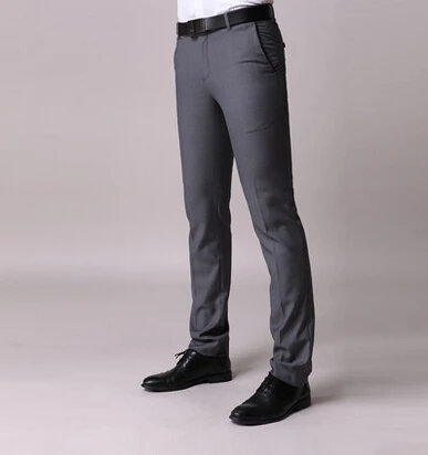 Slim Fit British Style Formal Business Casual Pants For Men 2020 Suit  Hombre Pencil From Ziacoo, $25.07 | DHgate.Com