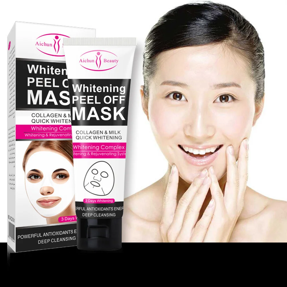 MeiYanQiong для откачивания вулканической грязи черная маска для лица для удаления угрей, акне лечение отбеливающий увлажняющий крем сужает