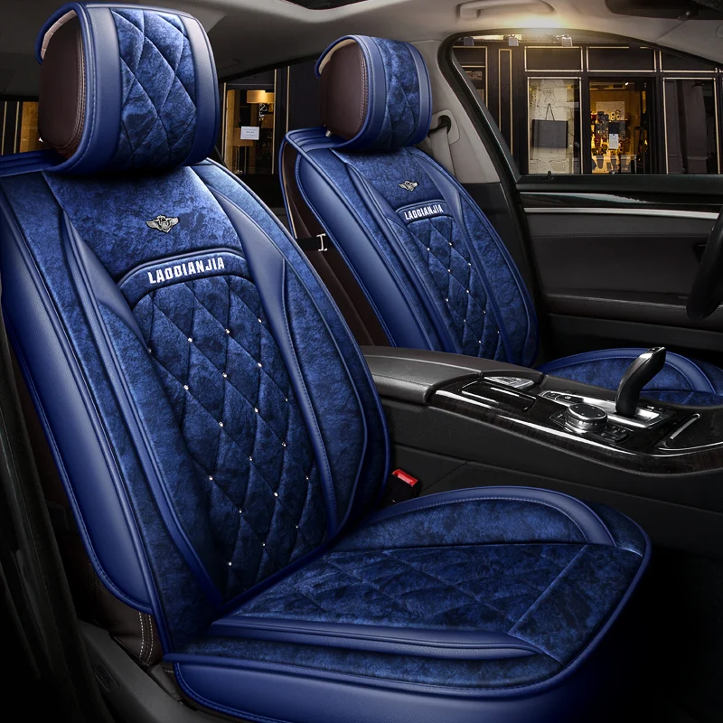 Winter Plush Car Seat Cover Cushion For Benz A B180 C200 E260 CL CLA G GLK300 ML S350/400 class Car