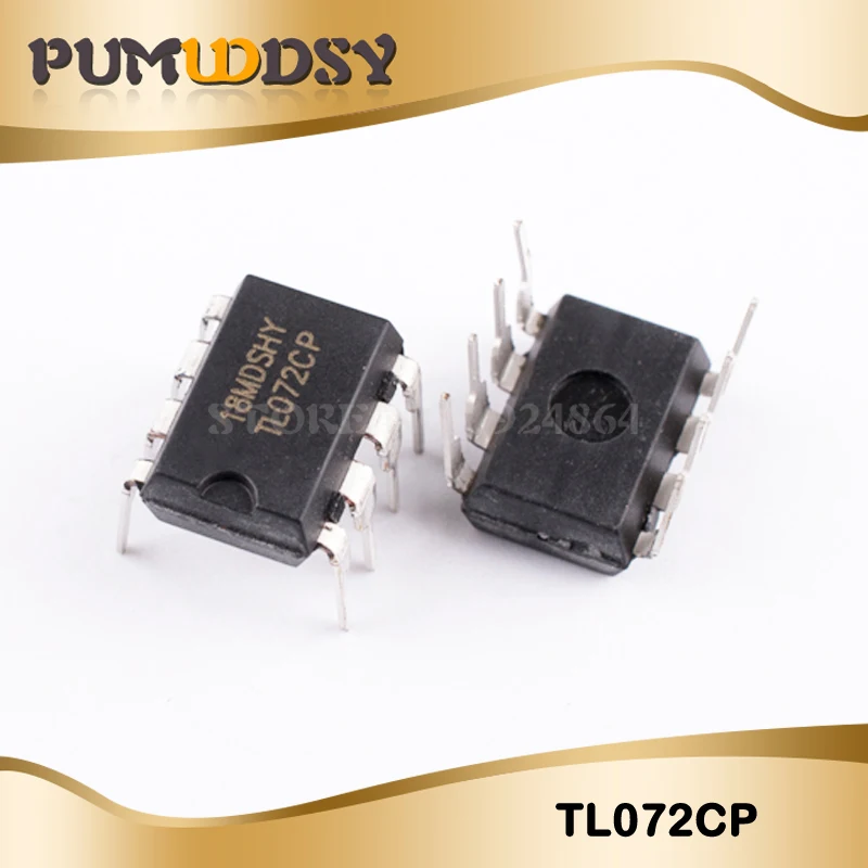 

10PCS TL072CP TL072 Dual Operational Amplifier DIP-8