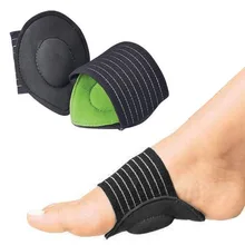 1Pair Strutz Cushioned Arch Foot Support Decrease Plantar Fasciitis Pain New Hot Foot Care Tools Foam