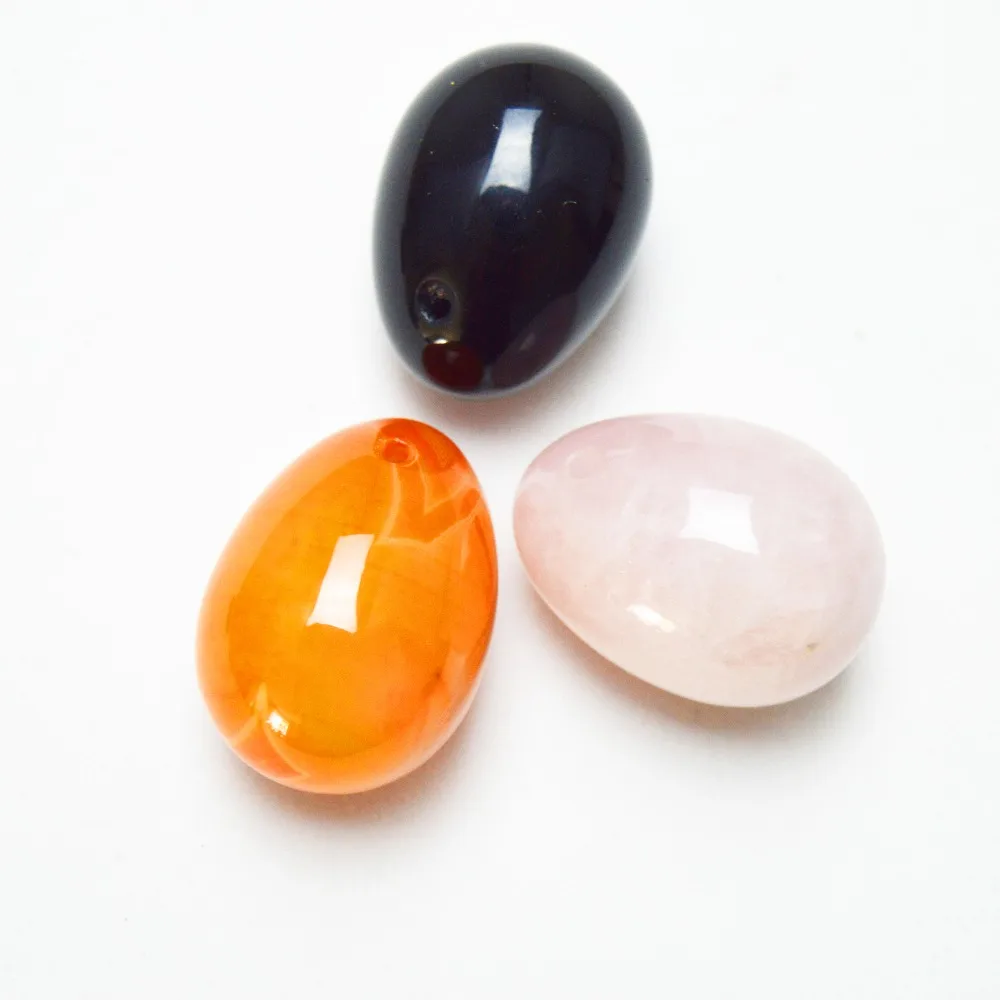 3 Pcs 30*20mm natural jade egg for kegel exercise pelvic floor muscles vaginal exercise yoni egg ben wa ball 3 Pcs 30*20mm natural jade egg for kegel exercise pelvic floor muscles vaginal exercise yoni egg ben wa ball