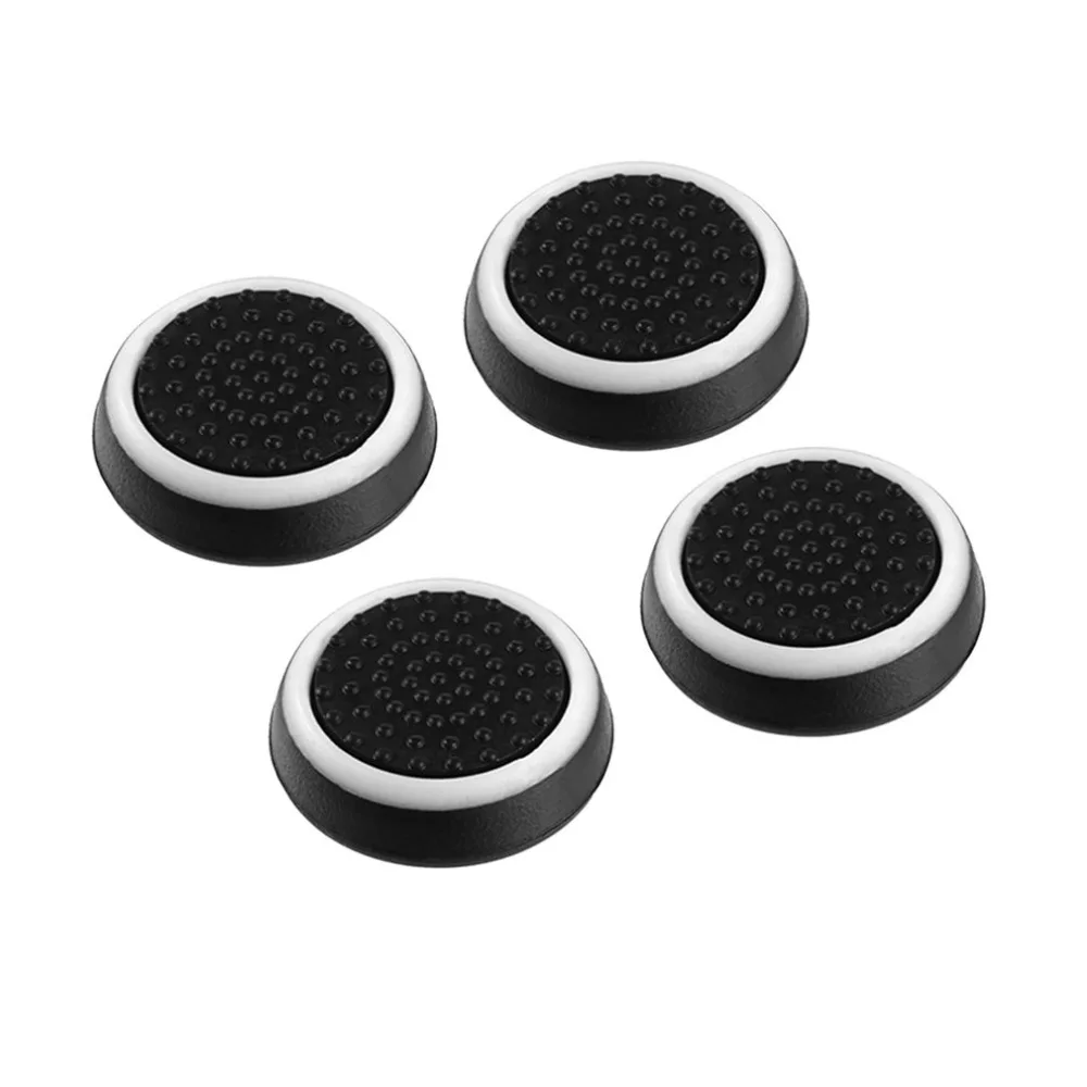 4 шт. силиконовые аналоговые ручки для джойстика Xbox 360 One Playstation PS4 Pro Slim PS3 геймпад