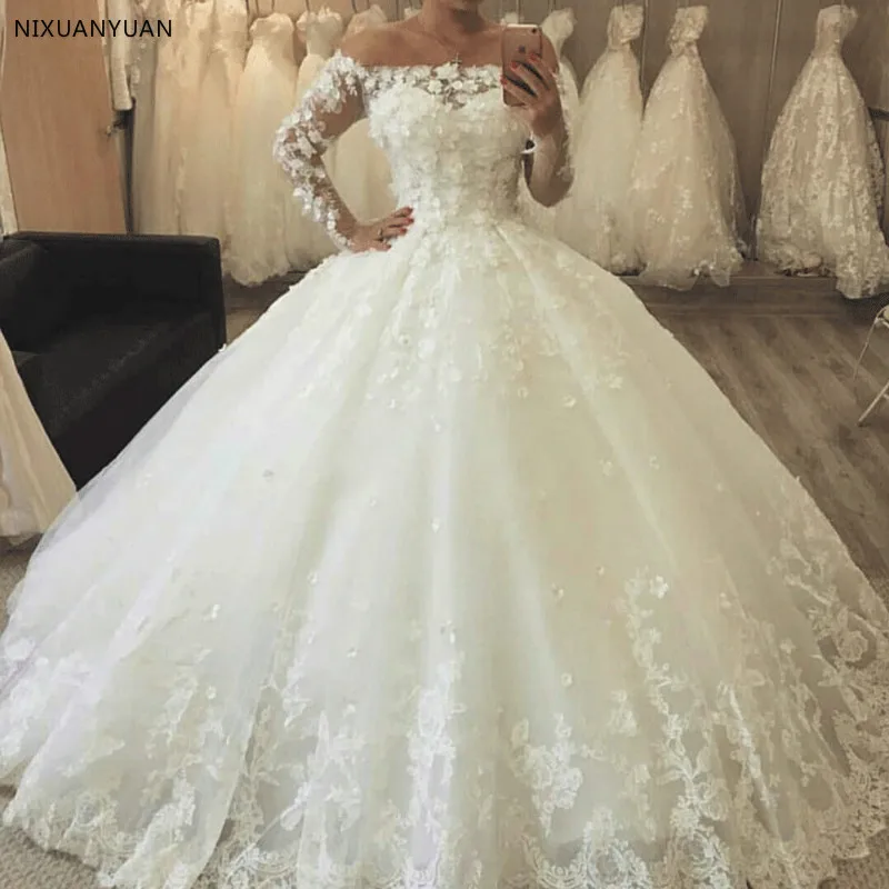 Размера плюс Свадебные и Бальные платья 2021 пояса Бисер класса люкс Vestido De Novia для