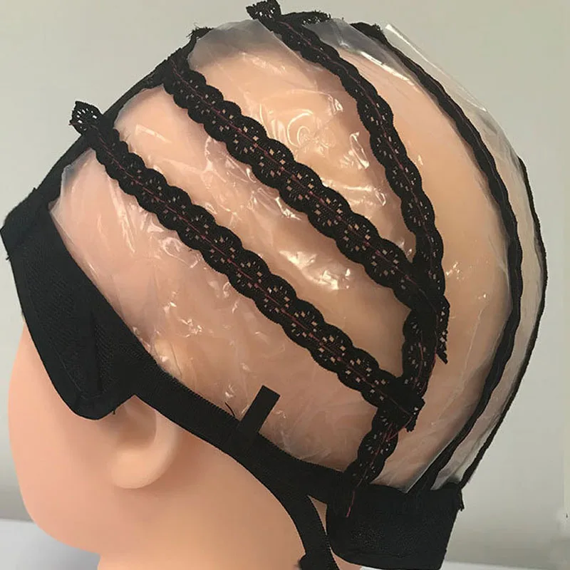 10PCS Lace front wig caps hairnets for making wigs With Adjustable Stretch Lace Strap glueless wig caps