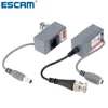 CCTV Camera Video Balun Transceiver BNC UTP RJ45 Video and Power over CAT5/5E/6 Cable ► Photo 1/6