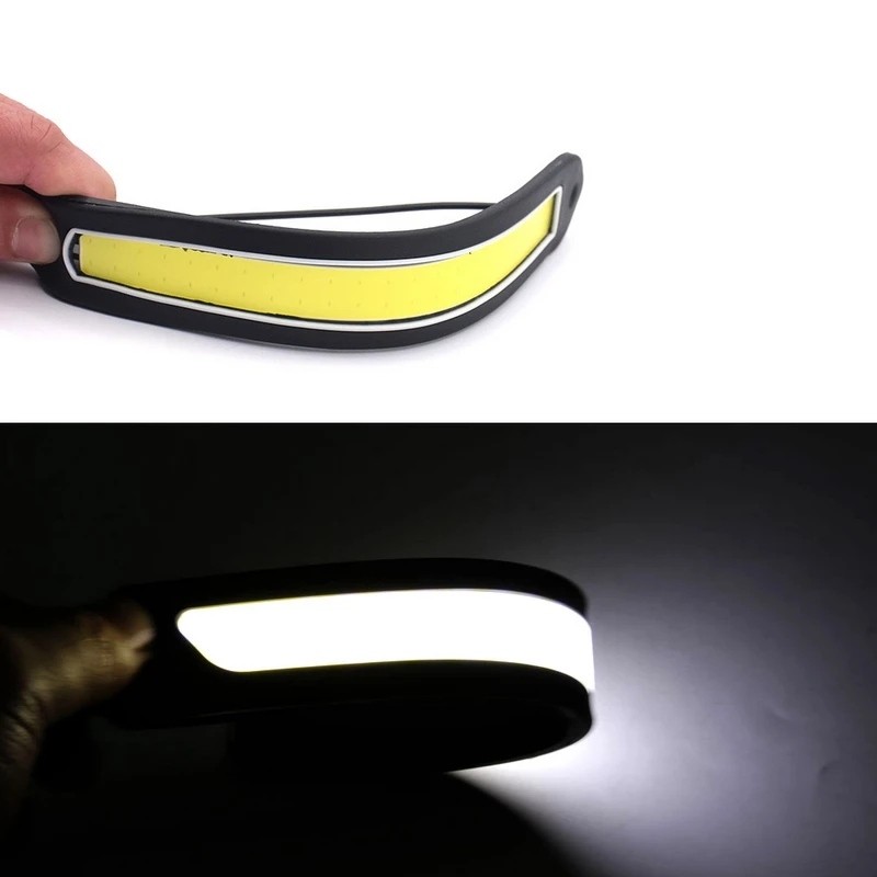 

2pcs Universal 12V LED Daytime Running Lights COB LED Flexible Rubber Waterproof Auto Fog Light LED Car Lights