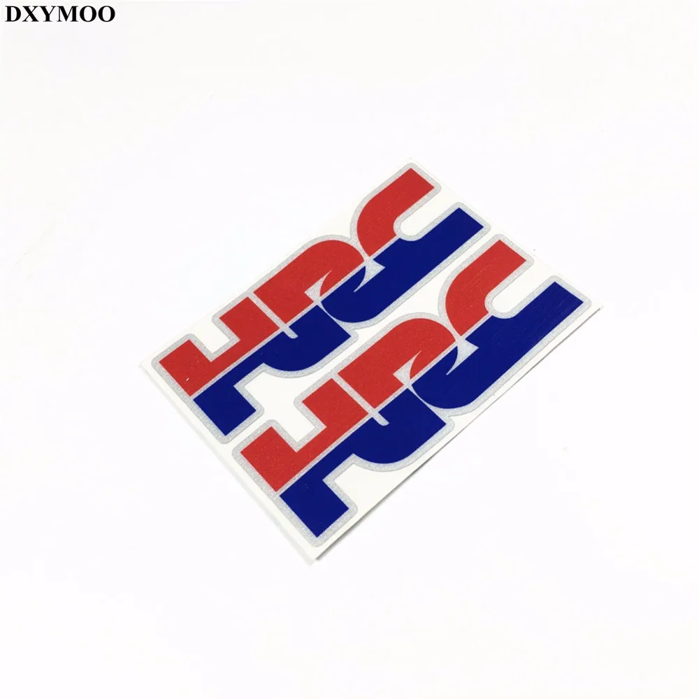 

2PCS Car Sticker HRC Motorcycle Helmet Phone Window Decals Car Styling Auto Exterior Accessories