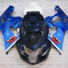 GSX R 750 2004-2005 K4 мотоцикл обтекатель GSXR 750 2004 тела Наборы GSXR 750 04 синий черный обтекатель для мотоцикла