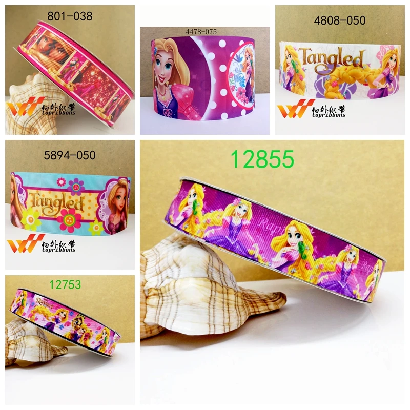50 двор мультфильм печатных grosgrain ленты 12855