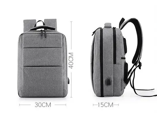 

New computer duplex, men's minimalist business travel backpack, rechargeable backpack.