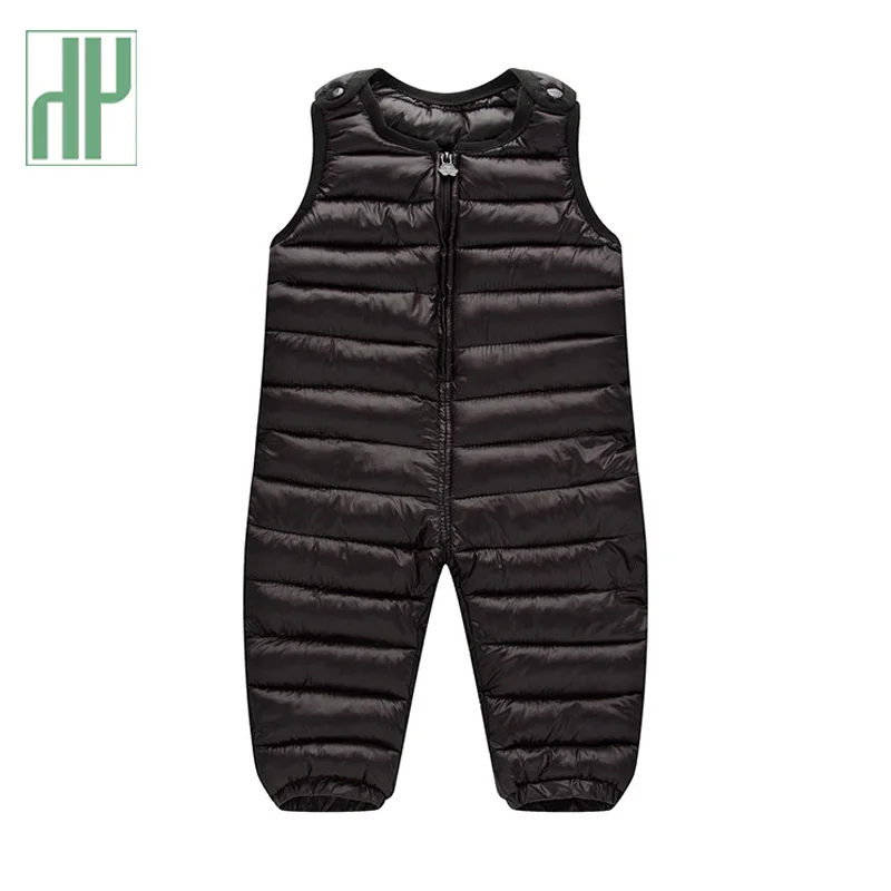Koop Winter kinderen down katoen bib broek voor kids overalls peuter jongens broek warm baby meisjes broek waterdichte broek 1 5 jaar