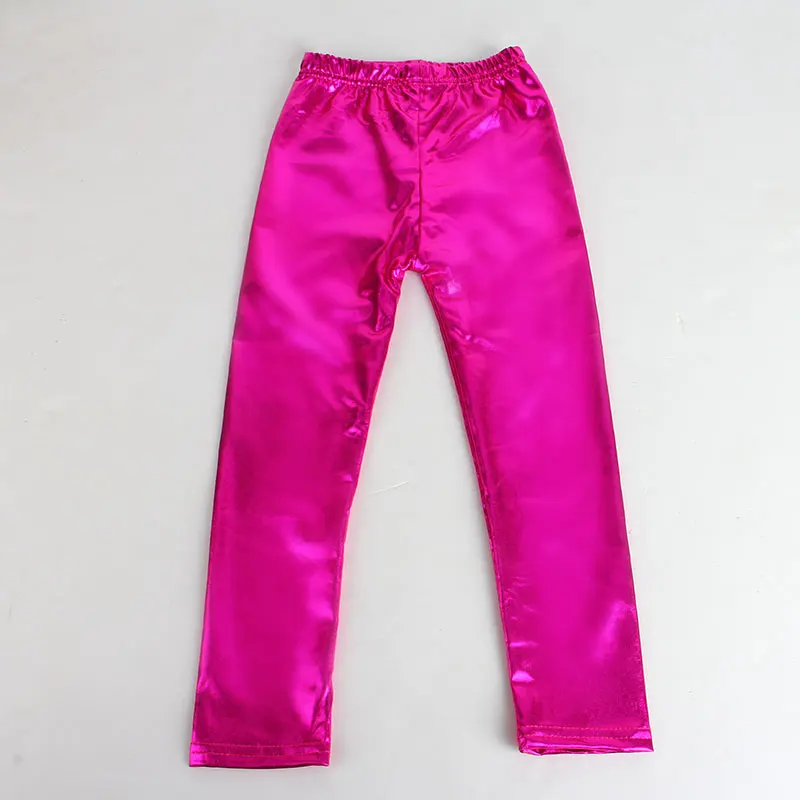 Bear-Leader-2016-New-style-Autumn-4-8years-skinny-Gold-Black-Red-Silver-kid-leather-pants