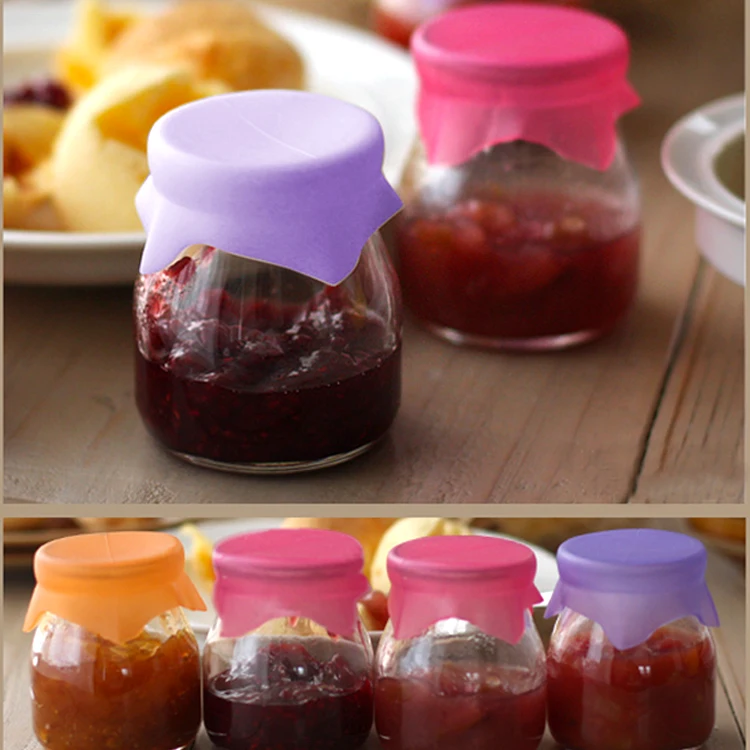 

BAKEST 120ml Yogurt Bottle With Silicone Lid Pudding Cups