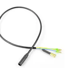 9Pin Водонепроницаемый Колесный двигатель удлинитель для Q100H Электрический велосипед Передняя, Задняя Ступица мотор конверсионный комплект провода 1200 мм