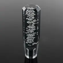 Универсальная восьмиугольная ручка переключения передач с кристаллами, ручная ручка переключения передач 150 мм MT, пригодная для BMW Ford Passat peugeot Audi Toyota Chevrol