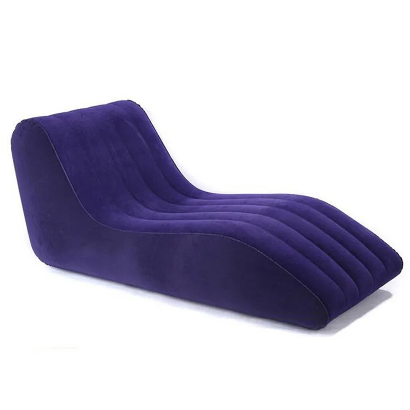 Blue S Shape Love Chair Pillows Cube Sofa Bed Blue S Shape Love Chair Pillows Cube Sofa Bed Furniture Inflatable Making In From Beauty Health