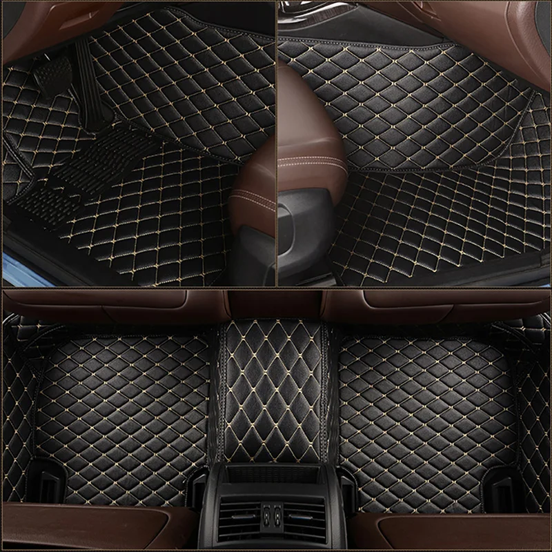 

HLFNTF Custom car floor mats for Audi A6L R8 Q3 Q5 Q7 S4 S5 S8 RS TT Quattro A1 A2 A3 A4 A5 A6 A7 A8 car styling car accessories