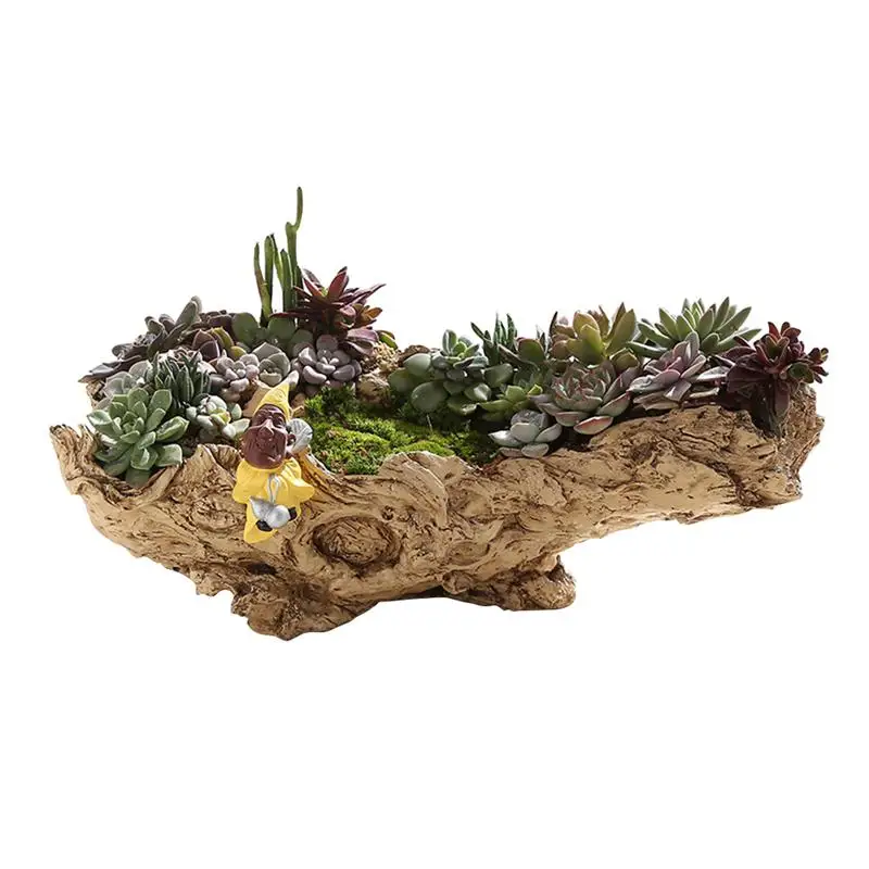 

NEW Simulation Tree Root Succulent Plant Pot DIY Garden Planting Pots Outdoor Botanic Garden Beautiful Garden Flower Pots