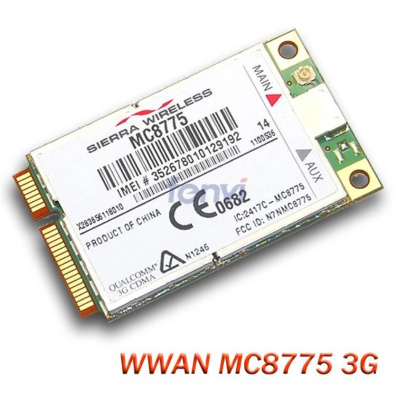 Разблокирована СЬЕРРА MC8775 Беспроводной 3 Г HS2300 HSDPA WWAN Карта Модем WCDMA GPRS UMTS EDGE PCI-E