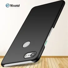 Luxury Plastic Matte Phone Case for Google Pixel 3 Hard PC Slim Matte Skin Protective Back cover cases sFor Google Pixel3 cover 0 3mm ultrathin protective plastic back case for google nexus 5 translucent white
