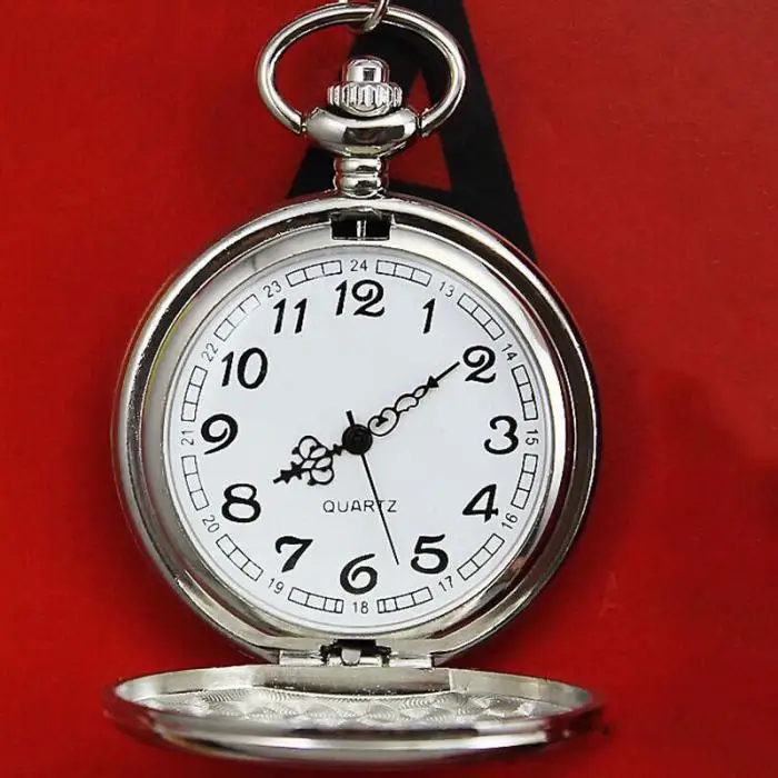 Классическая 45*45 мм польский кварцевые мужские карманные часы цепочки и ожерелья Relogio де Bolso подарок кварцевые часы LXH