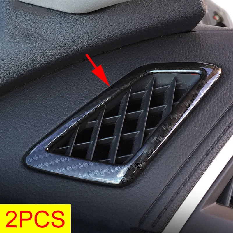 For Honda Civic 2016-2018 Blue Steel Dashboard Upper Air Vent Frame Trim *2